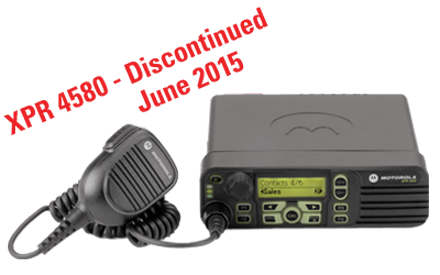 Motorola XPR 4580 Motorola XPR 4580